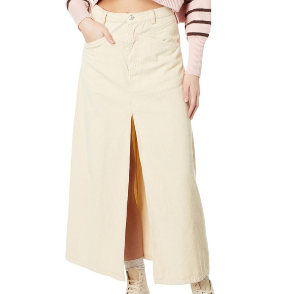 NWT Free People Come As You Are Cord Skirt - Picture 2 of 5